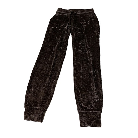 Lululemon 2 ready to crush velvet joggers French press chocolate brown lounge - Picture 4 of 12